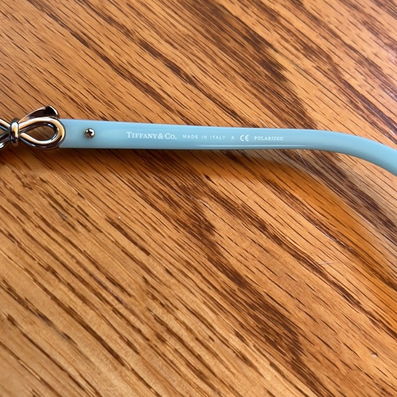 Tiffany & Co. Black sunglasses and case - Picture 5 of 7